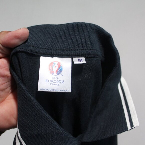 Euro 2016 France Men Polo Shirt Collared Size Medium - Picture 8 of 9